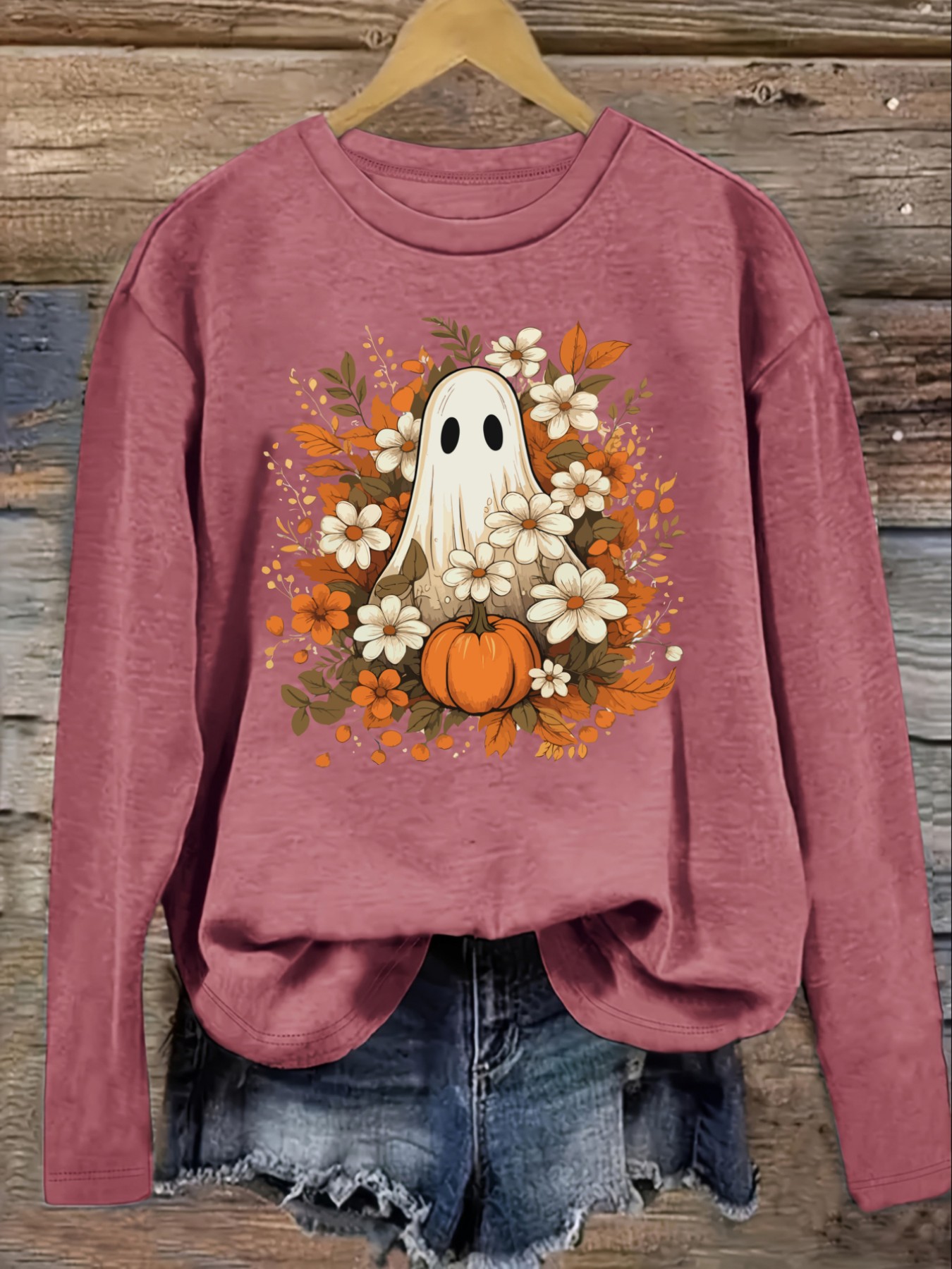 Women's Casual Long Sleeve Cre - Winter Clothing For ulasan dan harga