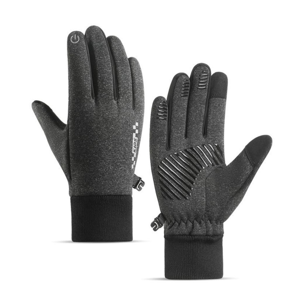 Non-slip Winter Children Bicyc - Knit Glove Touch Screen ulasan dan harga
