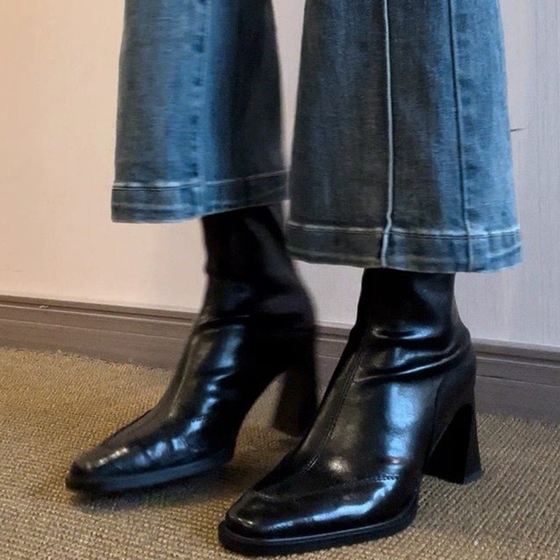High Heels Women’s Ankle Boots - Winter Clothing Trends 2025 ulasan dan harga