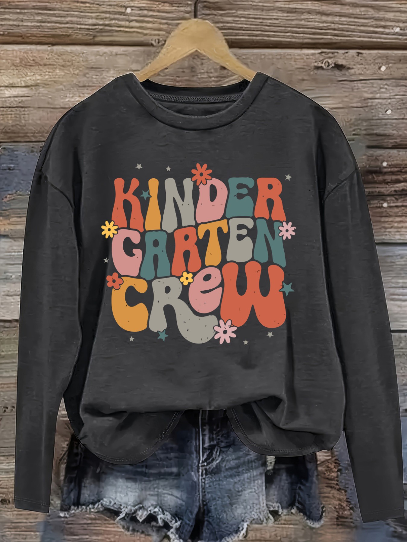 Women's Casual Long Sleeve Cre - Winter Clothing For ulasan dan harga