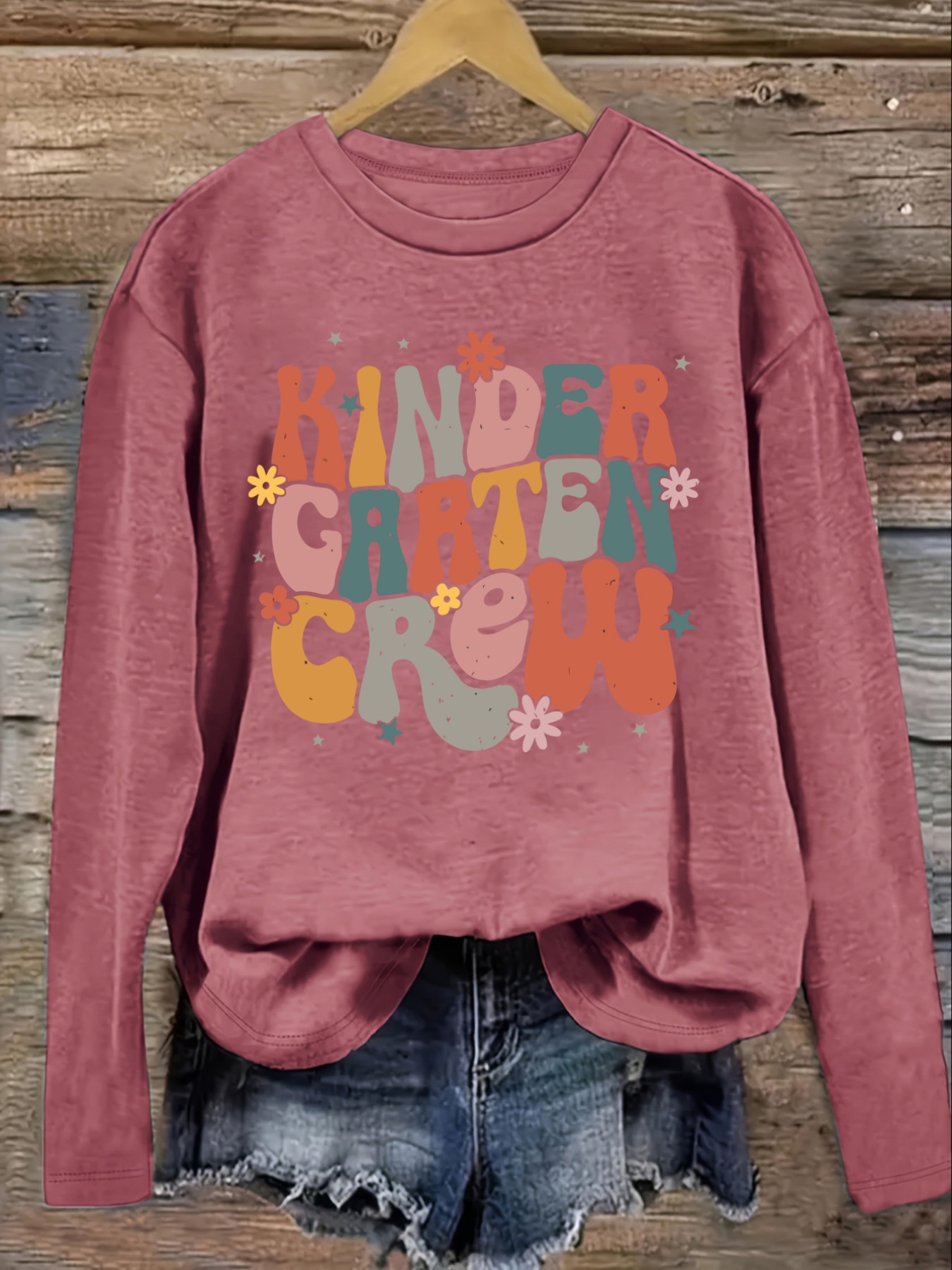 Women's Casual Long Sleeve Cre - Winter Clothing For ulasan dan harga
